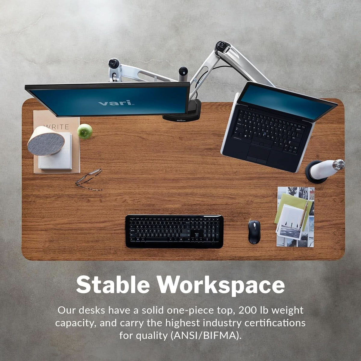 Electric Standing Desk 60x30 Memory Presets Studio-4