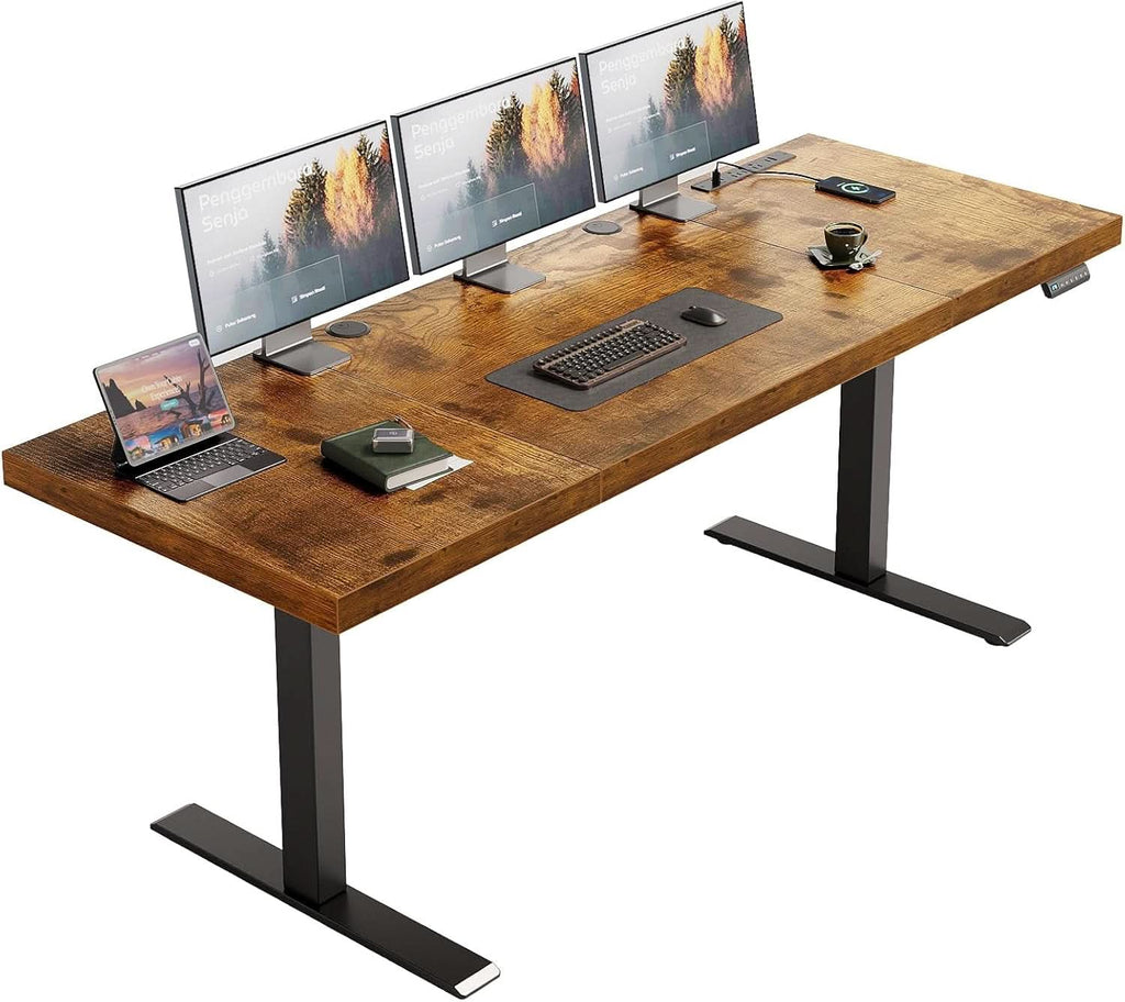 Electric Standing Desk 71 Inch Height Adjustability-0