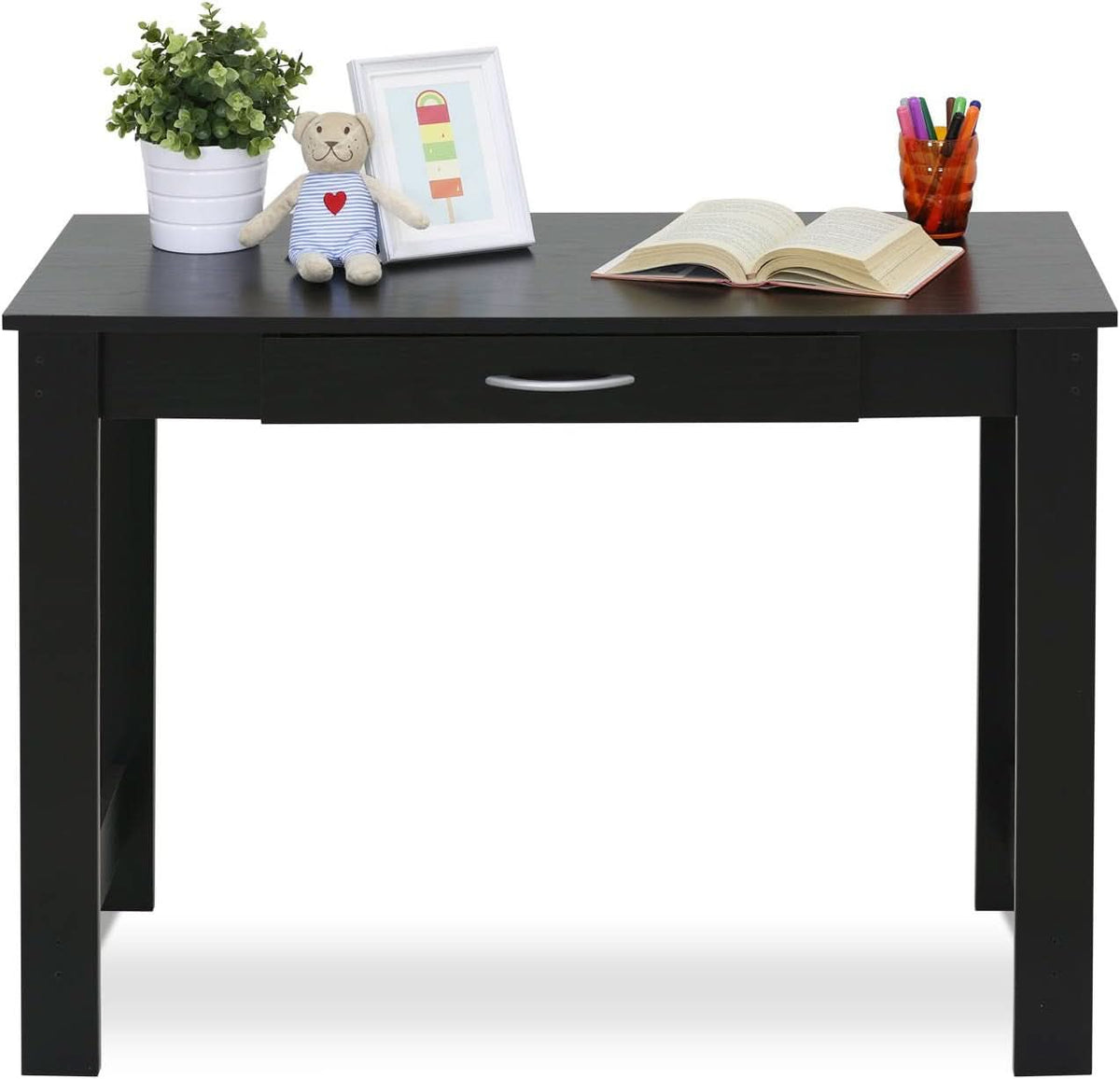 Blackwood writing desk with a single drawer