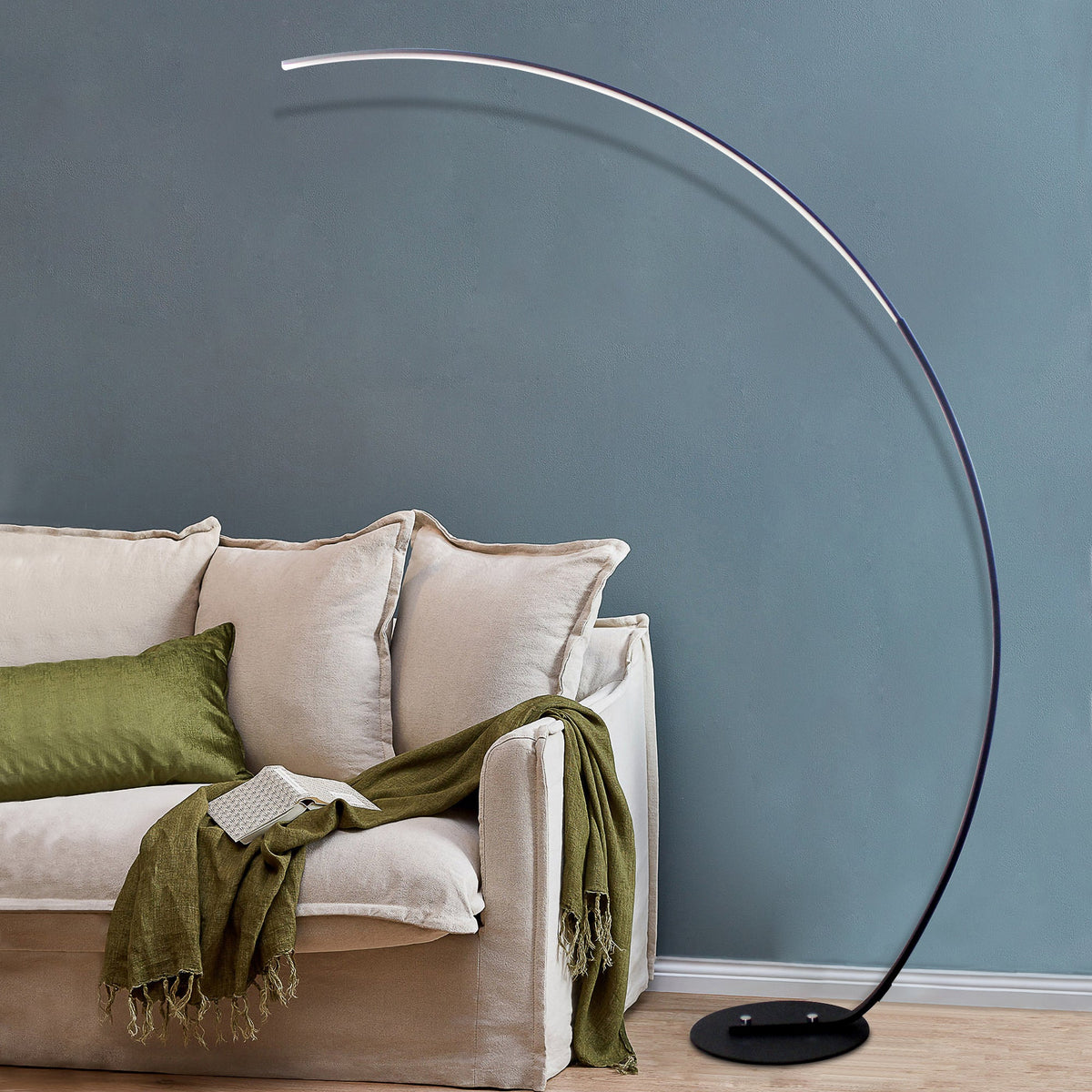 RGBW Curved Floor Lamp-4