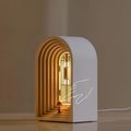 Cordless desk lamp with touch dimming