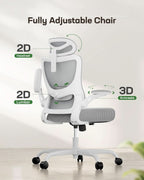 Ergonomic Mesh Office Chair With Adjustable Lumbar Support-2