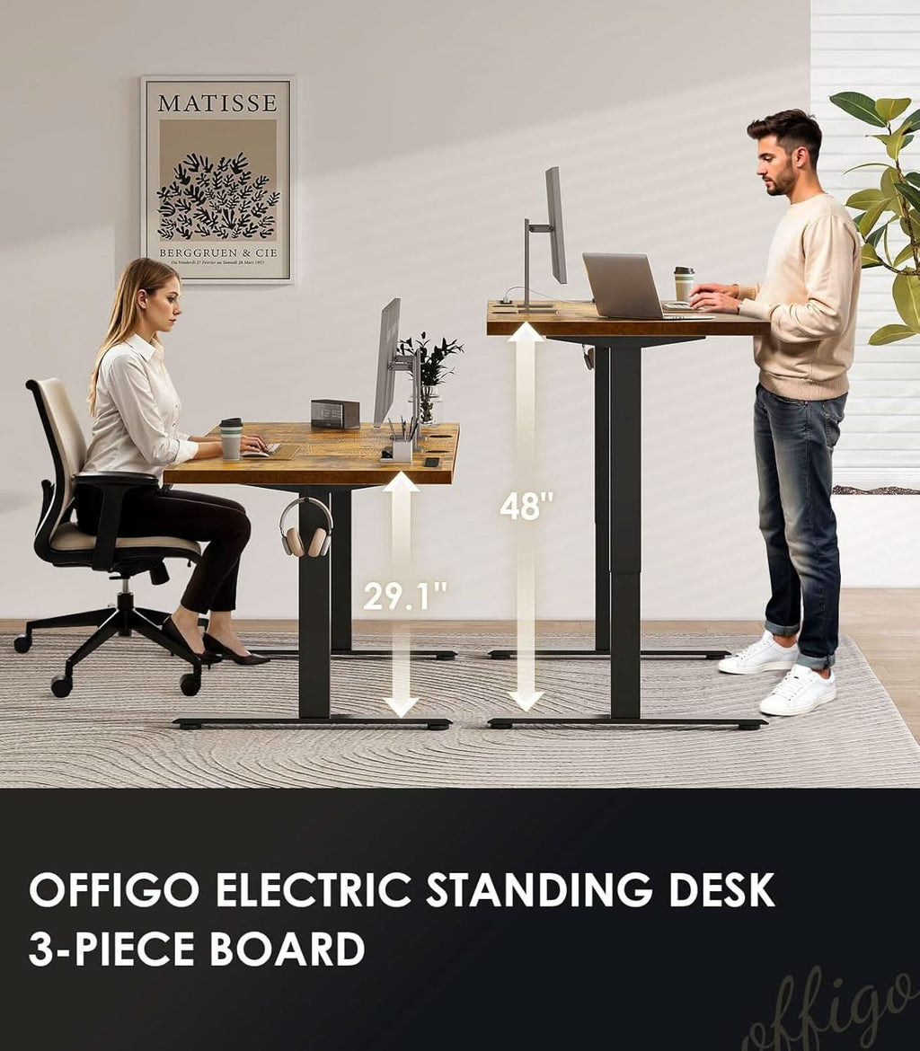 Electric Standing Desk 71 Inch Height Adjustability-2