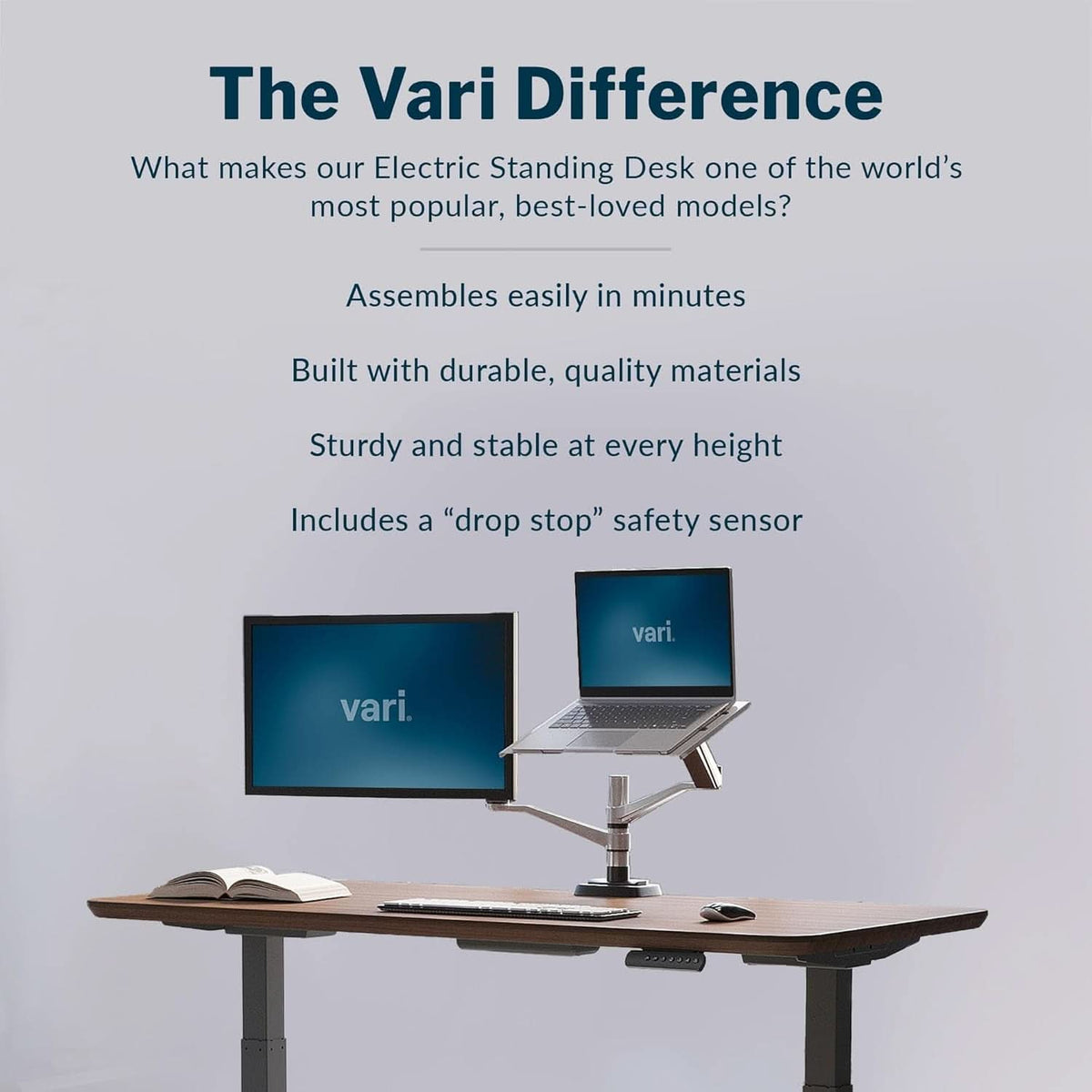 Electric Standing Desk 60x30 Memory Presets Studio-2