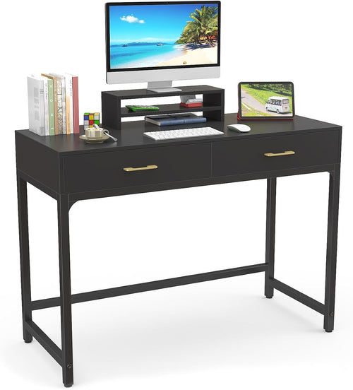 Gaming Computer Desk With Detachable Monitor Stand-0