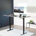 Electric Standing Desk 71x30 Memory Height Adjustment-1
