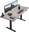 Electric Standing Desk 71x30 Memory Height Adjustment-0