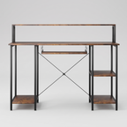 Brown Computer Desk — product hero shot