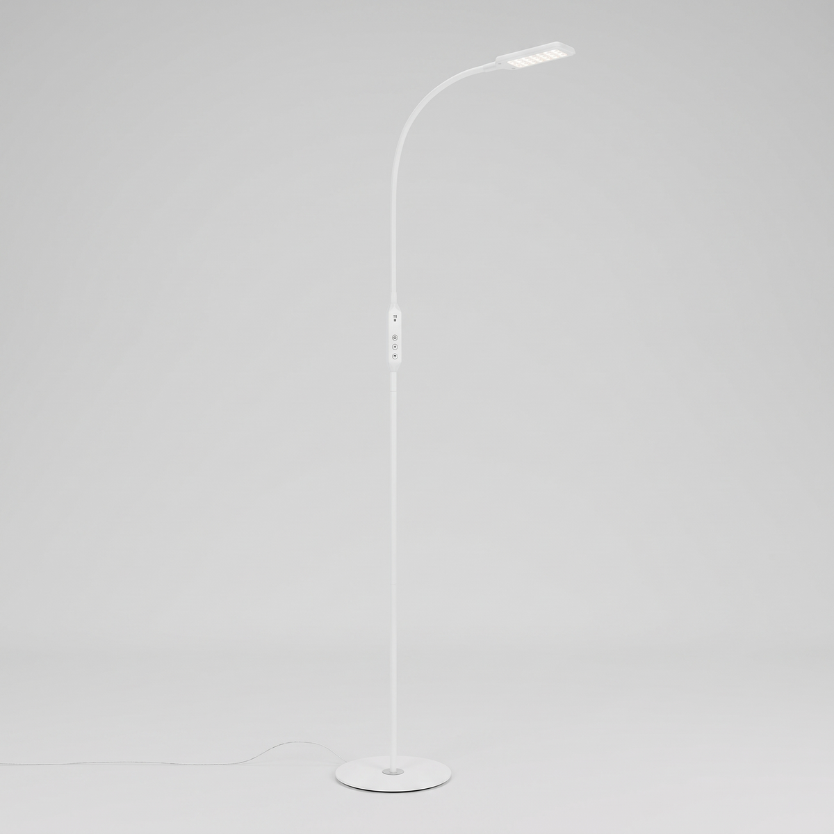 Aurora White Floor Lamp with Remote 140cm — product hero shot