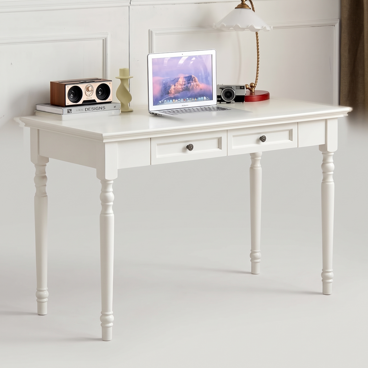 Verona Solid Wood Writing Desk 47 inch — product hero shot