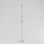 Silver Mother and Child Floor Lamp — product hero shot