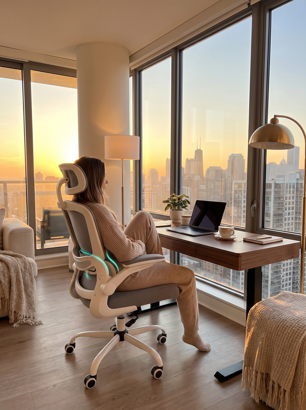Ergonomic chair lumbar support