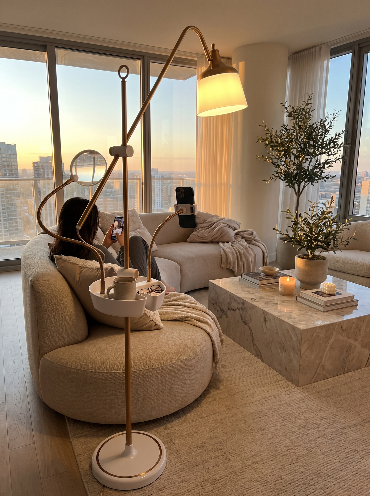 Anita craft floor lamp lifestyle 3