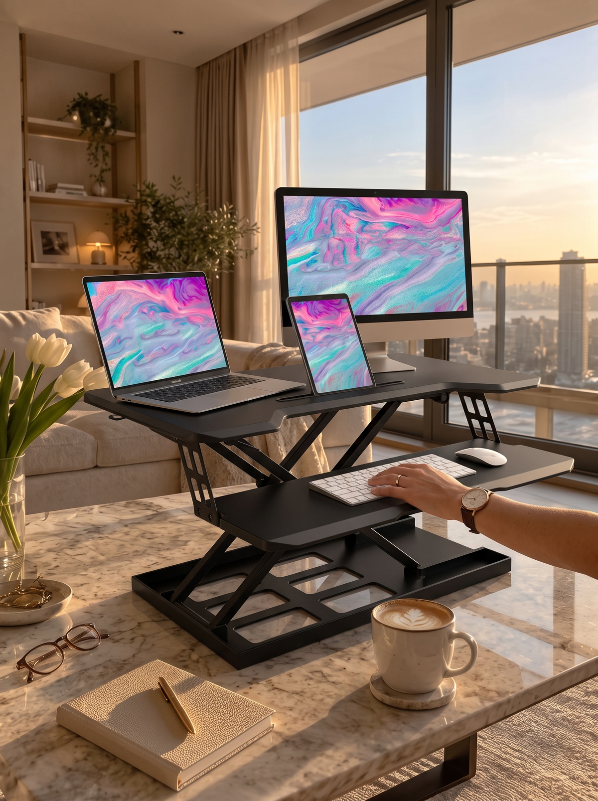 Space for a full setup lifestyle image