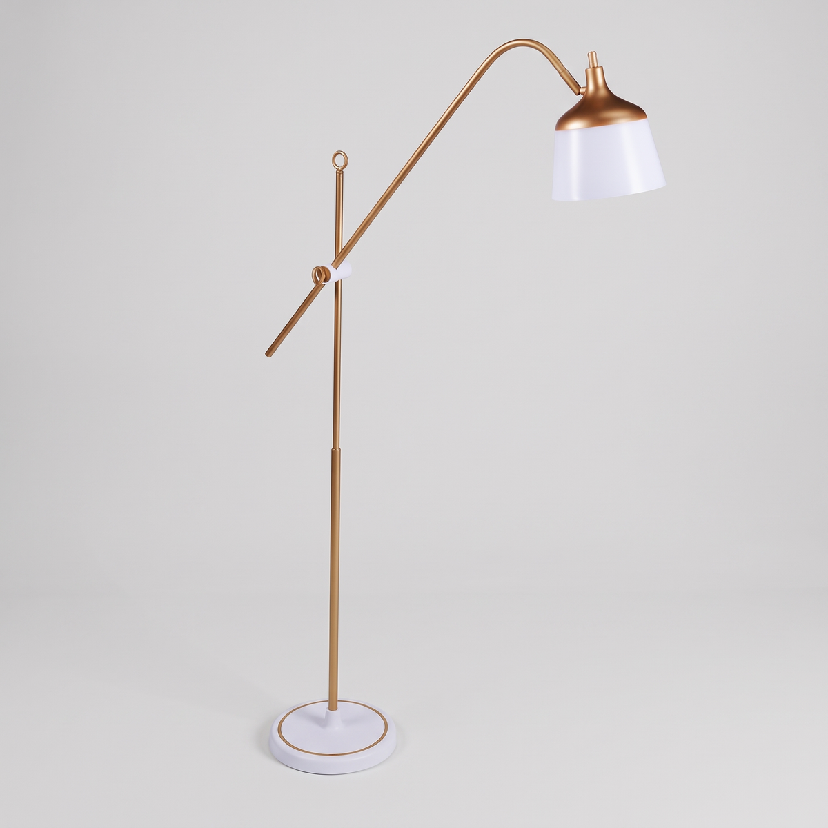 Magnifying craft lamp, studio product shot on a neutral background