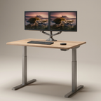 60 by 30 inch electric standing desk, studio product shot